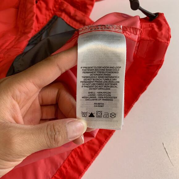 Columbia Jacket Womens S Small Watermelon Switchback II Stow Away Hood Full Zip - Picture 13 of 16